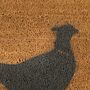 Country Home Pheasant Print Doormat, thumbnail 3 of 4