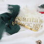 Personalised Santa's Magic Key Christmas Eve Activity Handmade Xmas Decoration Ornament, thumbnail 7 of 10