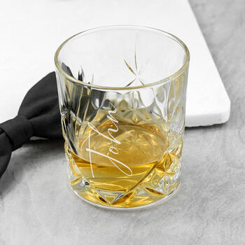 Personalised Crystal Whisky Tumbler, 2 of 8