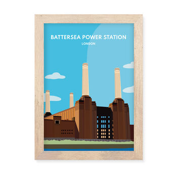 Battersea Power Station London Framed Print, 6 of 6
