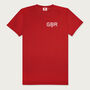 Gbr Red Sports Activewear T Shirt, thumbnail 5 of 6
