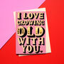 Growing Old With You Foiled Anniversary Card, thumbnail 1 of 4