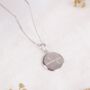 Reversible Pisces Horoscope Sterling Silver Necklace, thumbnail 1 of 3