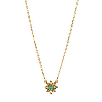 Guiding North Star Necklace Silver/Gold Plated, 7 of 10