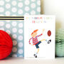 Welsh Rugby Penblwydd Hapus Greetings Card, thumbnail 1 of 2