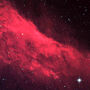 Space Fleece Blanket California Red Nebula, thumbnail 4 of 10