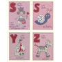 Personalised Girls Alphabet Embroidered Picture Gift, thumbnail 12 of 12