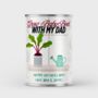 Grow Your Own Beetroot Kit Personalised Name Tin, thumbnail 5 of 7