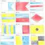 Personalised Sailing Flags Staycation Tea Towel, thumbnail 3 of 4