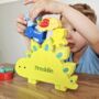 Personalised Dinosaur Book And Stacking Toy Gift, thumbnail 3 of 9
