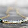 Ethiopian Opal Necklace, thumbnail 6 of 10