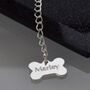 Personalised French Bulldog Sterling Silver Necklace, thumbnail 5 of 7