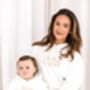 Ladies' Oh Hey Vacay Embroidered Holiday Matching Mini Me Hoodie Jumper, thumbnail 1 of 8