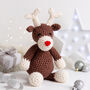 Belle Reindeer Crochet Amigurmi Kit, thumbnail 1 of 9