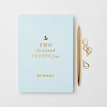 Personalised Stylish 2024 Weekly Diary, 2 of 8
