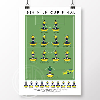 Oxford United Milk Cup Poster, 2 of 7