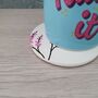 Personalised Cherry Blossom Clay Coaster, thumbnail 3 of 5