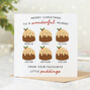 'Mummy Little Puddings' Personalised Christmas Card, thumbnail 6 of 6