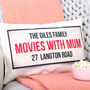 Personalised Movies With Mum Cushion For The Home, thumbnail 3 of 4
