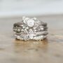 White Gold Leaf And Vine Ring, thumbnail 5 of 6