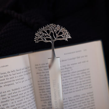Personalised Christmas Family Tree Bookmark, 10 of 12