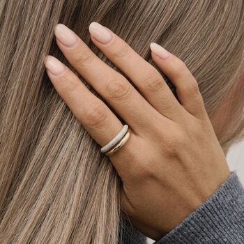 Petite Dome Ring Silver, 5 of 5