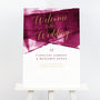 Grace Berry And Gold Wedding Table Plan, thumbnail 3 of 3