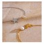 Monaco D’or Gold Pearl Sea Star Blossom Gift Necklace, thumbnail 1 of 4