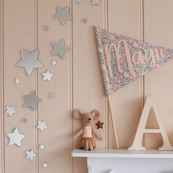 Mirrored Star Wall Decals, 4 of 7