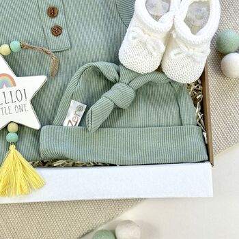 Hello Little One New Baby Letterbox Gift Box, 4 of 6