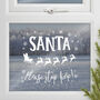 Merry Christmas Snow Window Sticker, thumbnail 2 of 2