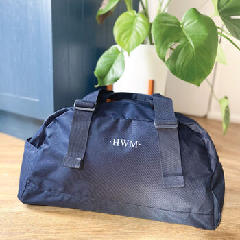 Personalised Holdall With Initials, 4 of 4