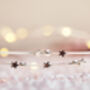 Bestie Silver Plated Layered Stars Bracelet, thumbnail 3 of 6