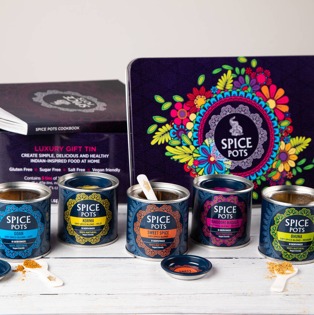 Mothers Day Gift For Spice Lovers By Spice Pots