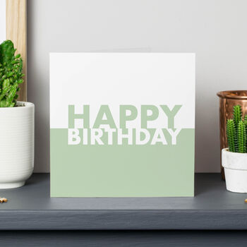Typography Birthday Card Pack, 3 of 5