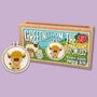 Greetings From The Cotswolds! Cow Mini Matchbox Cross Stitch Kit, thumbnail 1 of 11