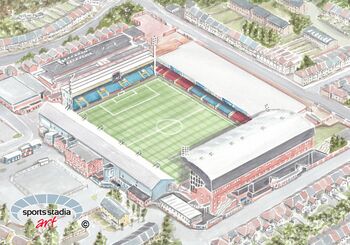 Crystal Palace Fc Selhurst Park Stadium Print, 2 of 3