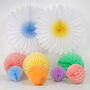Pastel Honeycomb Decoration Kit, thumbnail 3 of 3