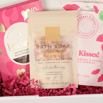 Personalised Stemless Glass Big Kisses Gift Box, 5 of 8