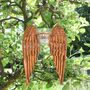 Copper Angel Wings Hanging Tealight Holder, thumbnail 8 of 8