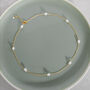 Gold Filled Pearl Chain Necklace, thumbnail 2 of 10