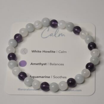 Calm Gemstone Bracelet Gift For Her, 4 of 4
