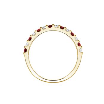 Odette Lab Grown Diamond And Created Gemstones Ring, 9 of 11