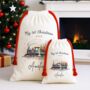 1st Christmas Train Christmas Sack, thumbnail 3 of 3