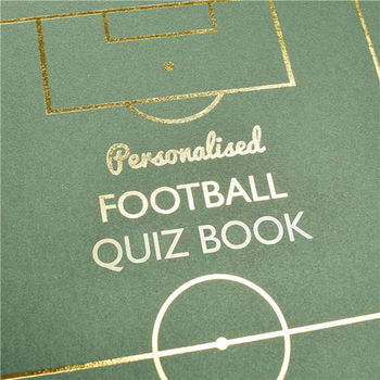 Personalised Football Quiz Book, 6 of 6