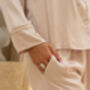 Champagne Pink Satin Pyjamas, thumbnail 6 of 6