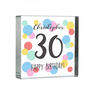 Birthday Confetti Personalised Crystal Token, thumbnail 3 of 6