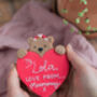 Personalised Bear Hug Biscuit, thumbnail 1 of 5