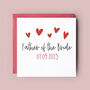 Father Of The Bride Personalised Wedding Card, thumbnail 1 of 3