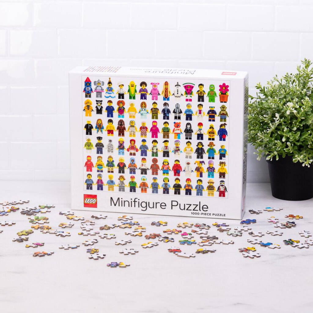 Lego® Minifigure 1000 Piece Puzzle, 1 of 3